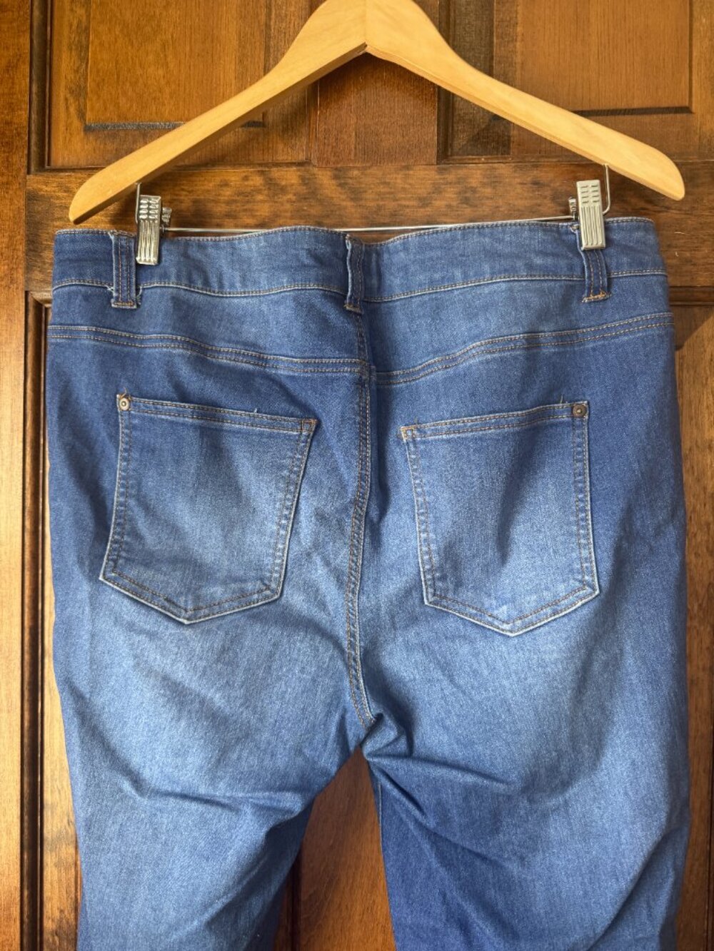 #1 Forever 21+ Medium Wash Denim Skinny Jeans Size 16 - Picture 8 of 10